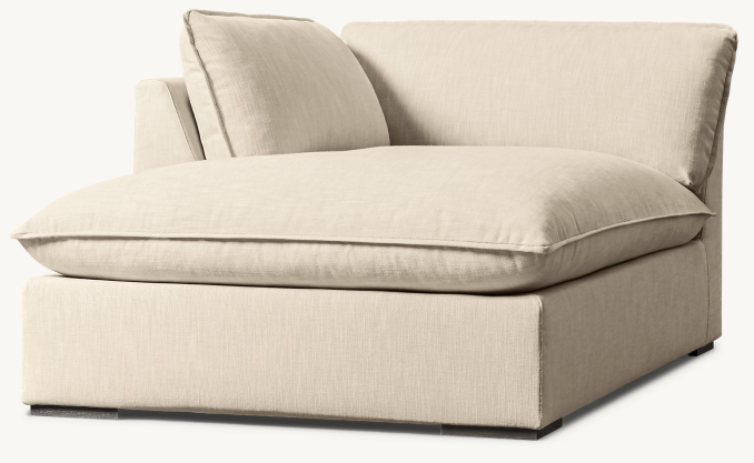 Three Quarter view of Costera Left-Arm Chaise 