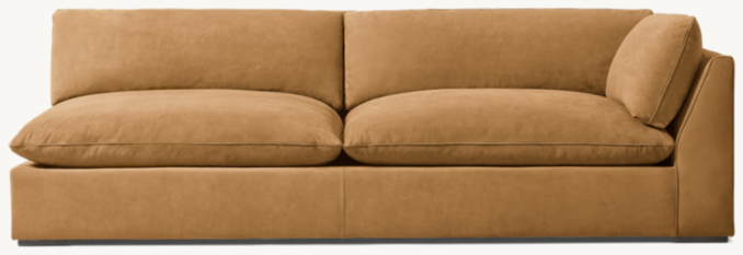 Costera Leather Right-Arm Sofa