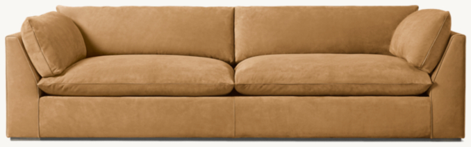 Costera Leather Right-Arm Return Sofa
