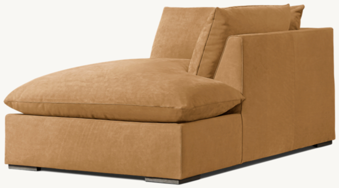 Costera Leather Right-Arm Chaise