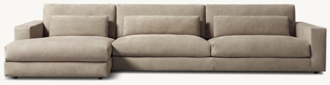 Restoration hardware store lugano sectional