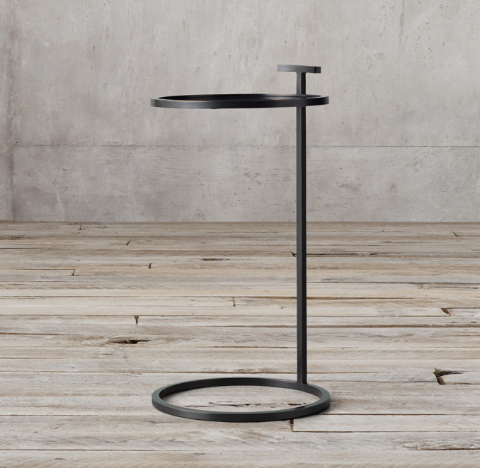 1930s Martini Round Side Table