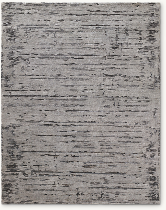 Overhead view of Fontana Performance Rug 