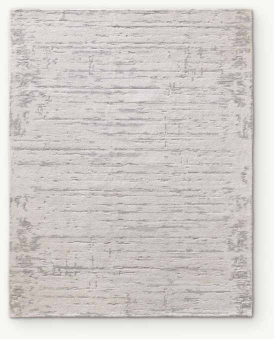 Overhead view of Fontana Performance Rug 