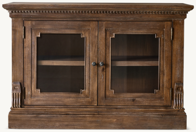 St. James Glass Double-Door Sideboard