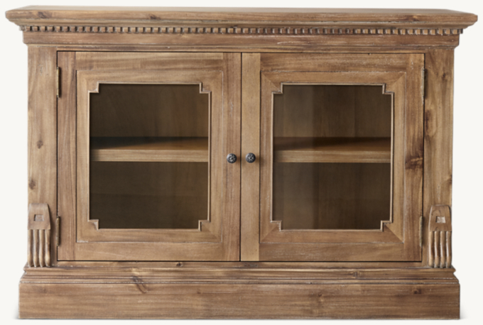 St. James Glass Double-Door Sideboard
