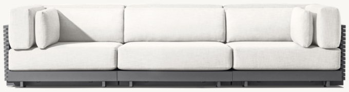 Caicos Aluminum Modular Sofa