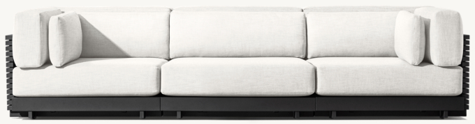 Caicos Aluminum Modular Sofa