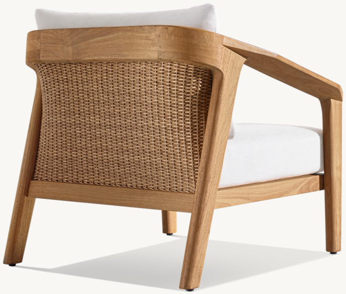 Malta teak store lounge chair