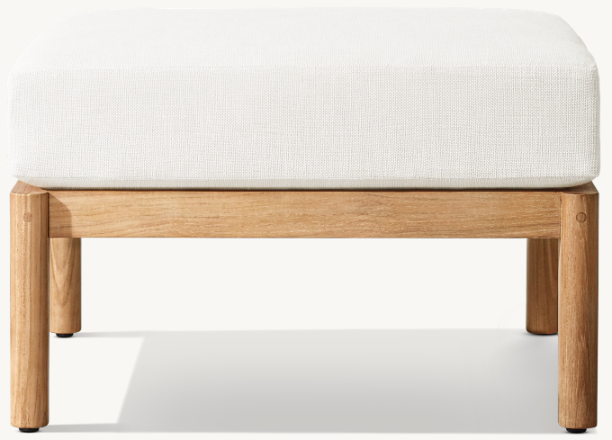 Malta Teak Ottoman