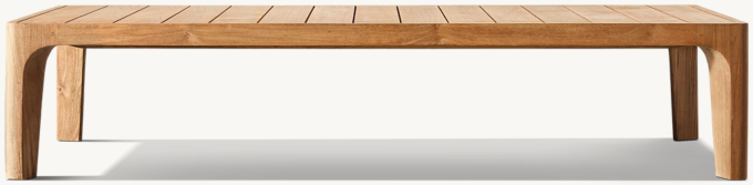 Malta Teak Rectangular Coffee Table