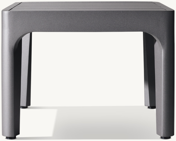 Malta Aluminum Square Side Table