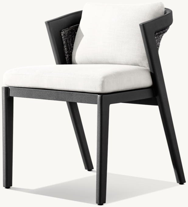 Malta Aluminum Dining Side Chair