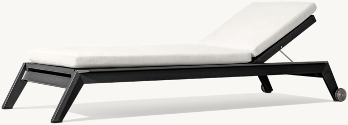 Malta Aluminum Chaise