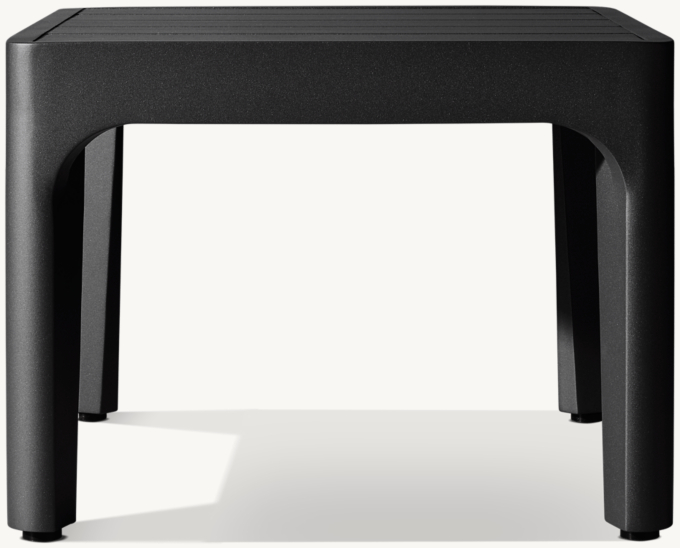 Malta Aluminum Square Side Table