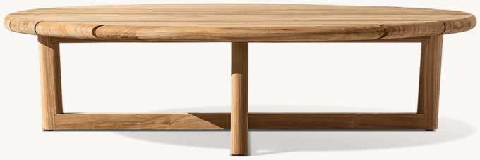 Mesa Teak Round Coffee Table