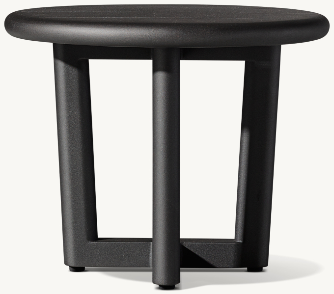 Mesa Aluminum Round Side Table