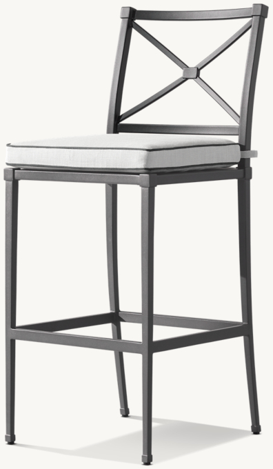 Trousdale Cast Aluminum Bar & Counter Stool