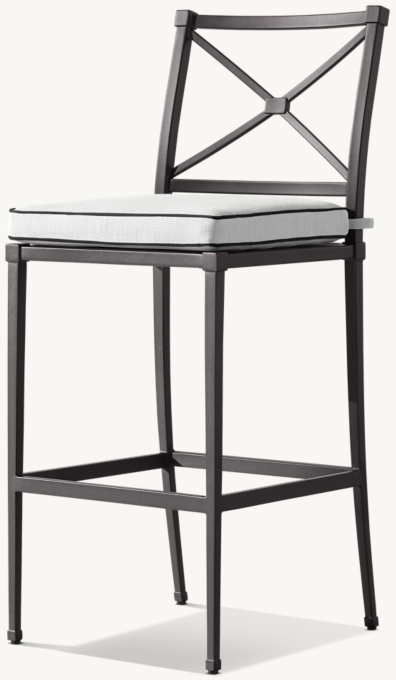 Trousdale Cast Aluminum Bar & Counter Stool