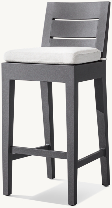 Belvedere Aluminum Bar & Counter Stool