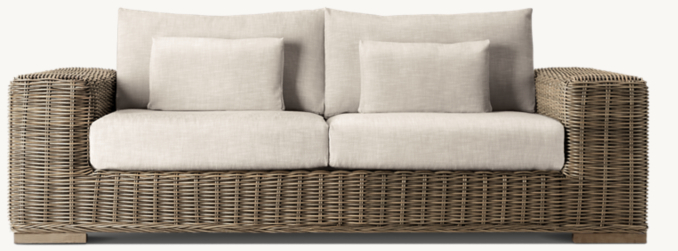 Front view of Majorca Sofa