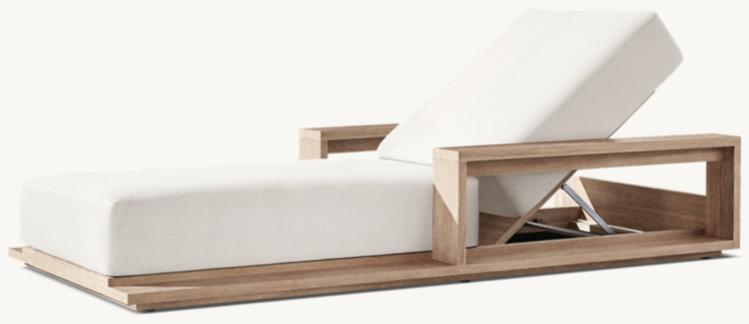 Bahia Teak Chaise