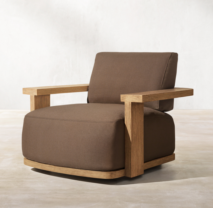 Tavira Swivel Lounge Chair Cushion Covers