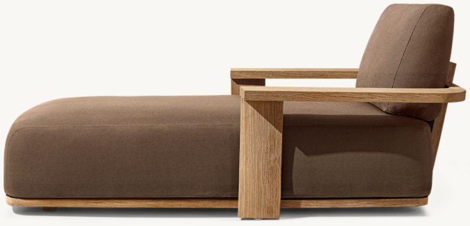 Three Quarter view of Tavira Chaise 