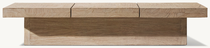 Menorca Rectangular Side Table