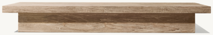 Menorca Teak Rectangular Coffee Table