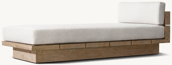 Menorca Teak Chaise