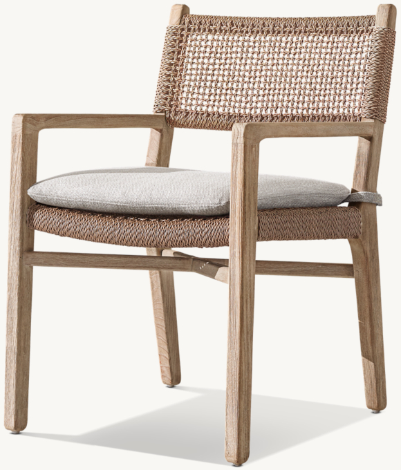 Menorca Woven Dining Armchair