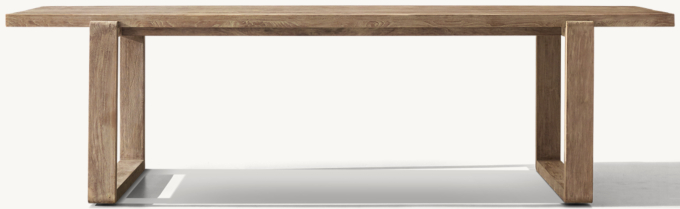 Menorca Teak Rectangular Dining Table