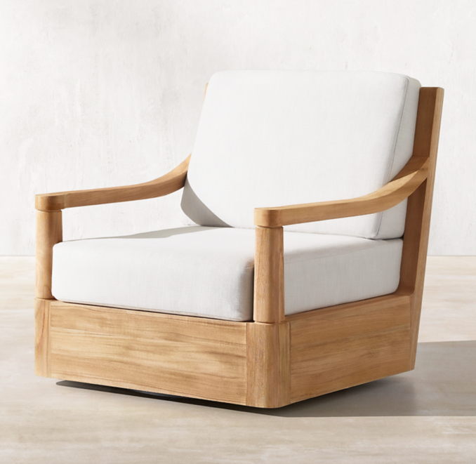 Miramar Teak Swivel Lounge Chair