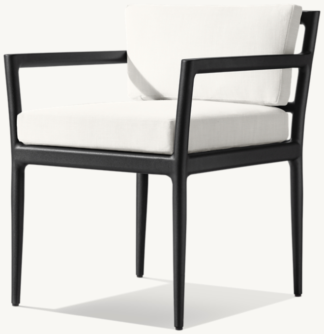 Laurel Aluminum Dining Armchair