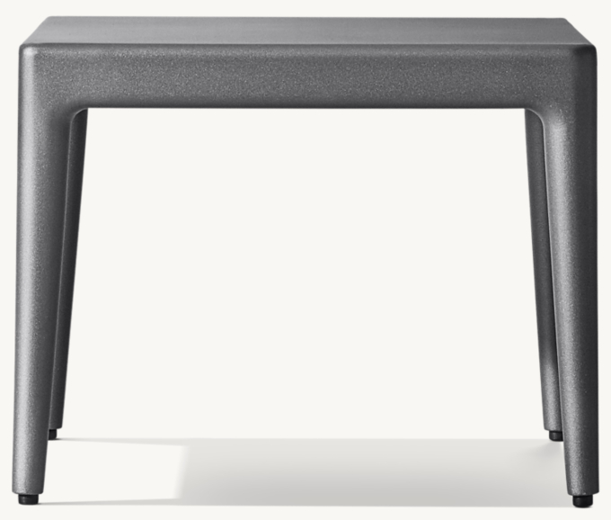 Laurel Aluminum Square Side Table