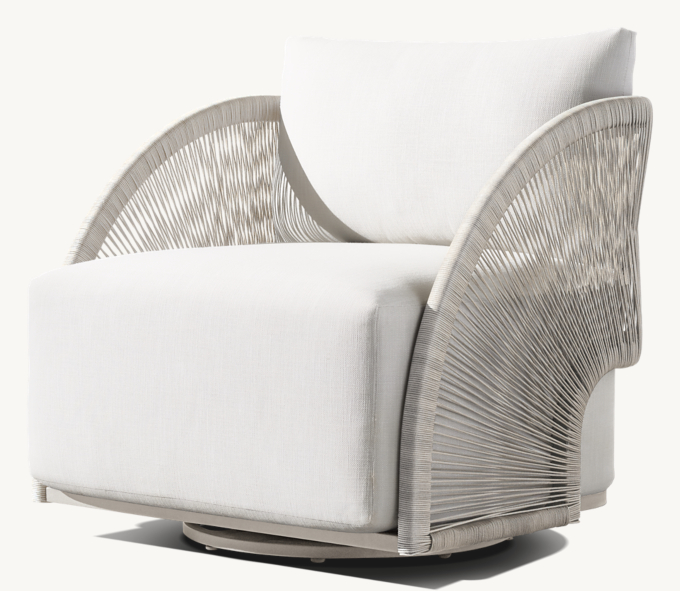 Restoration hardware outdoor swivel chair discount
