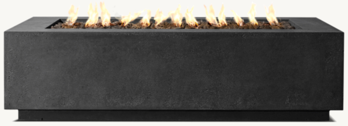Rh fire tables hotsell
