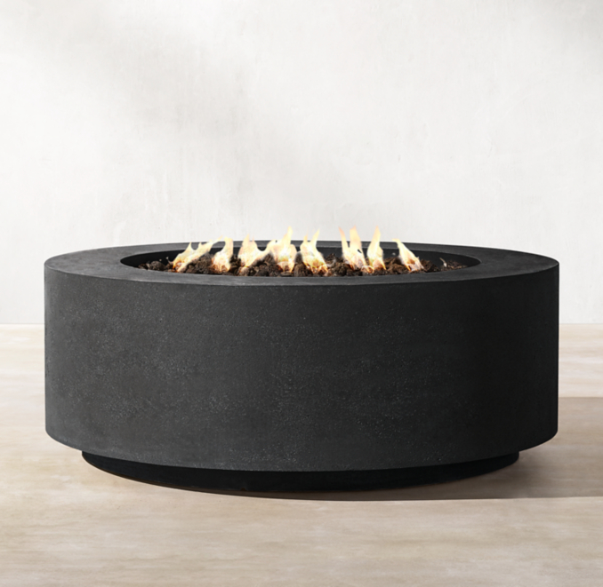 Salento Round Fire Table