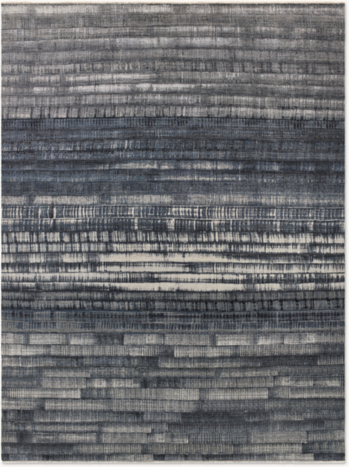 Overhead view of Daru Wool Rug 