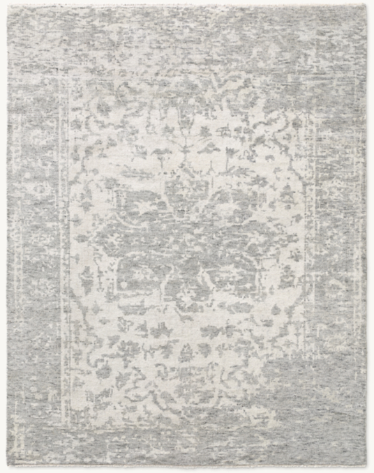 Overhead view of Zireh Rug 