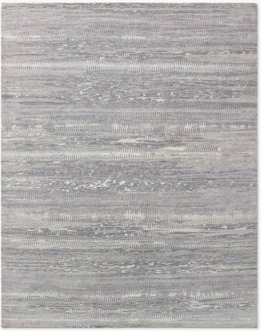 Overhead view of Almirón Wool & Silk Rug 