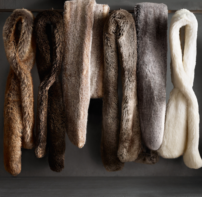 Scarf made of Fur: