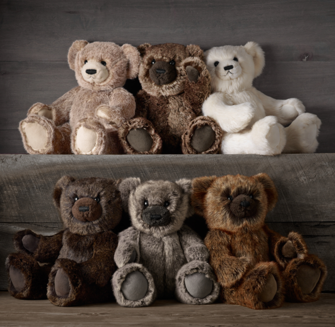 restoration hardware stuffed animals