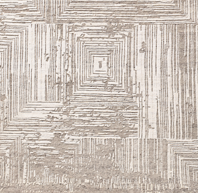 Overhead view of Tessara Wool Rug Swatch 