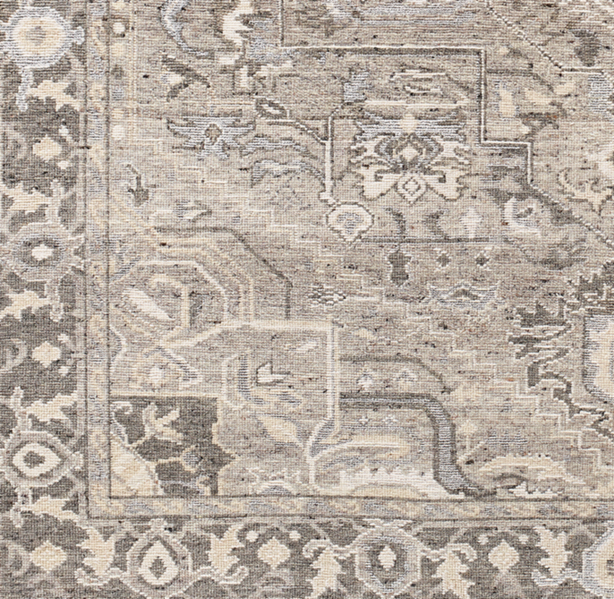 Haniya Hand-Knotted Wool Rug Swatch