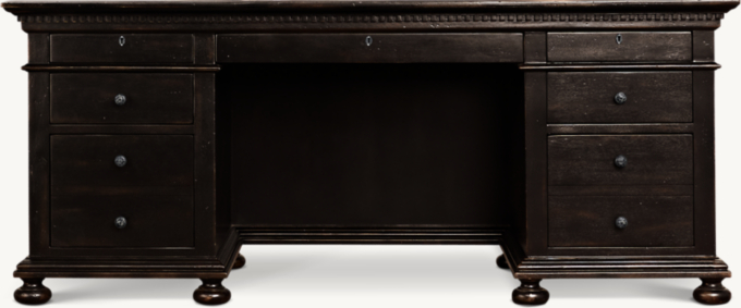 St. James 7-Drawer Desk