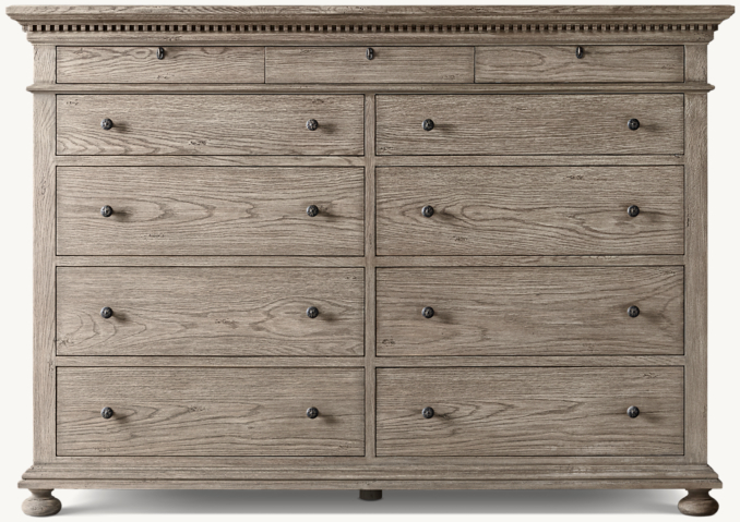 St. James Closed Nightstand | RH