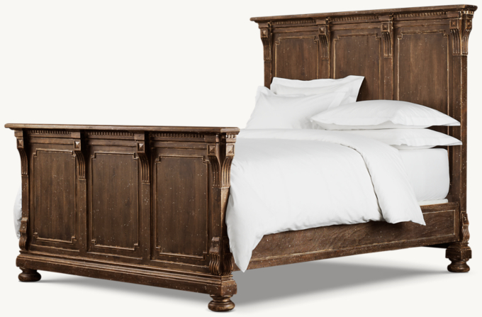 St. James Panel Bed with Footboard