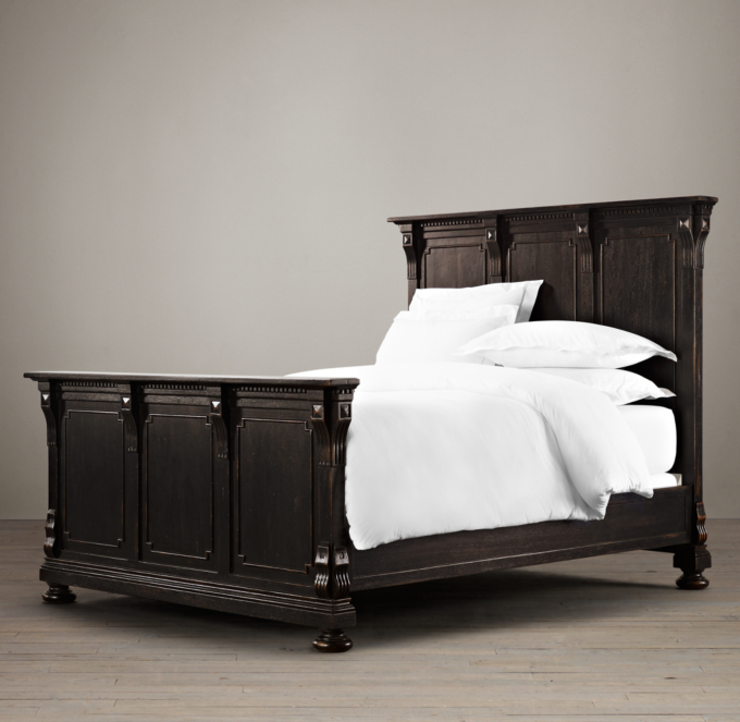 St. James Panel Bed with Footboard